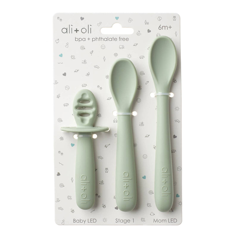 Multi-Stage Spoon Set for Baby - Pine