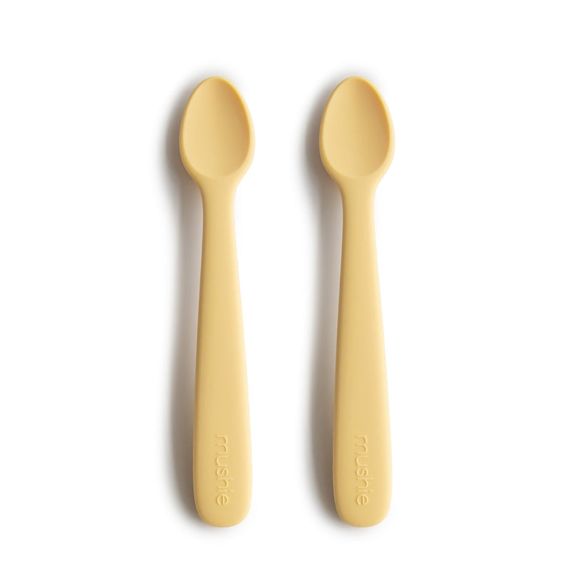 Mushie Silicone Feeding Spoons (2-Pack)