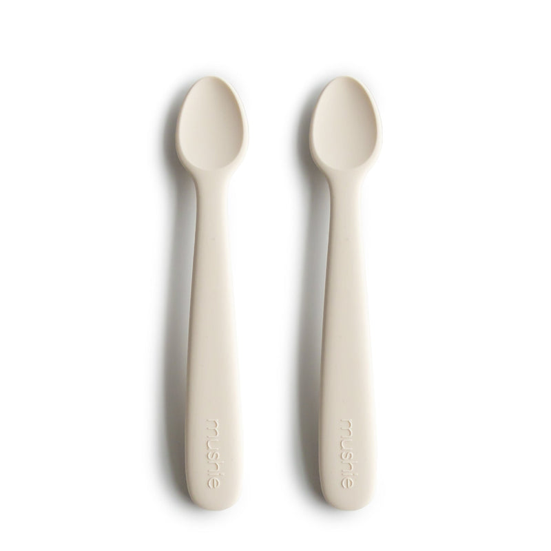 Mushie Silicone Feeding Spoons (2-Pack)