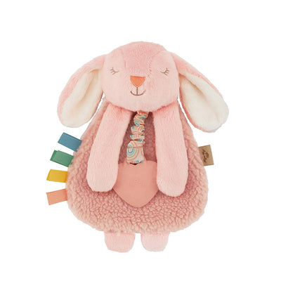 Lovey Bunny Plush and Teether Toy-Wee Bee Baby Boutique