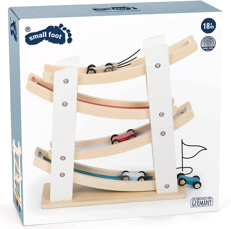 Small Foot Wooden Toys Car Ramp Racing Playset