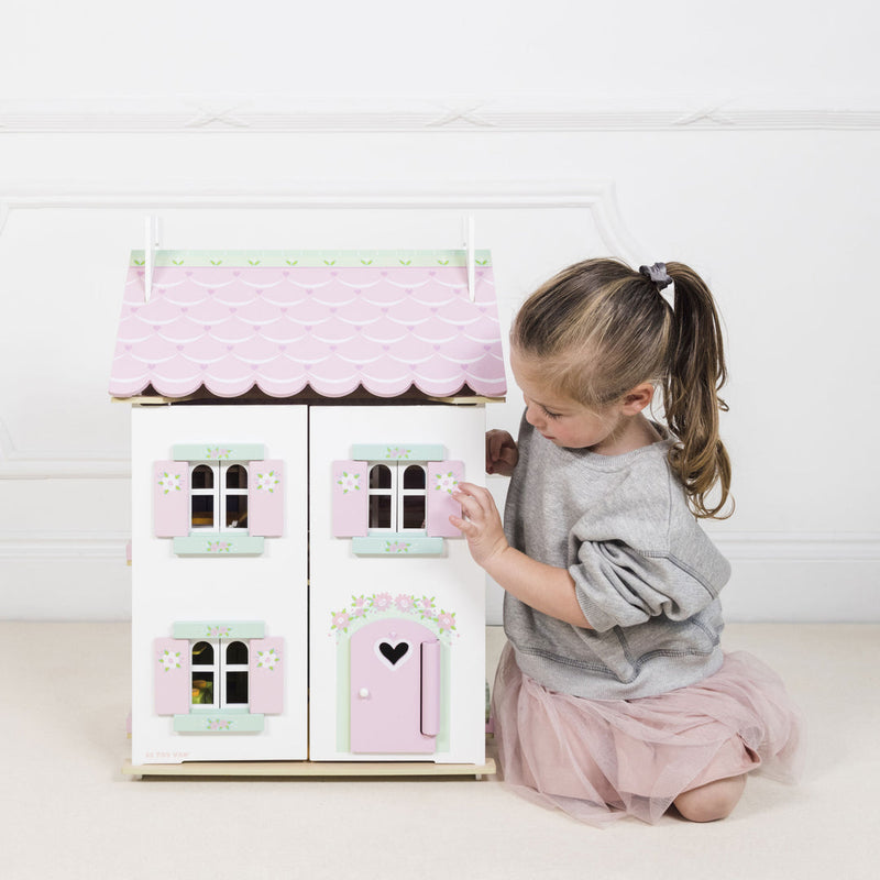 Sweetheart Cottage Dollhouse + Furniture