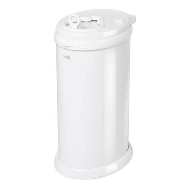 White Diaper Pail - Wee Bee Baby Boutique