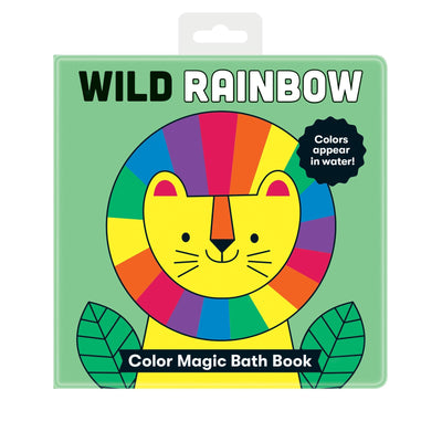 Wild Rainbow Magic Bath Book-Wee Bee Baby Boutique